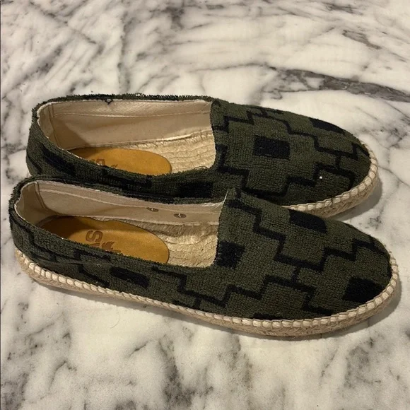OAS Green and Black Espadrilles - Picture 5 of 6